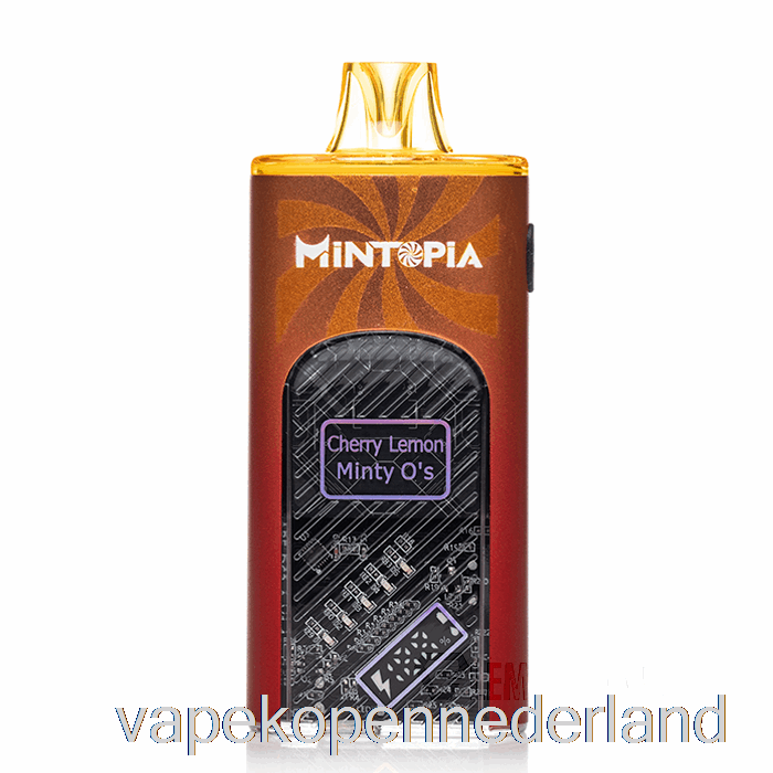 Vape Nederland Mintopia Turbo 9000 Wegwerp Kers Citroen Mint Os